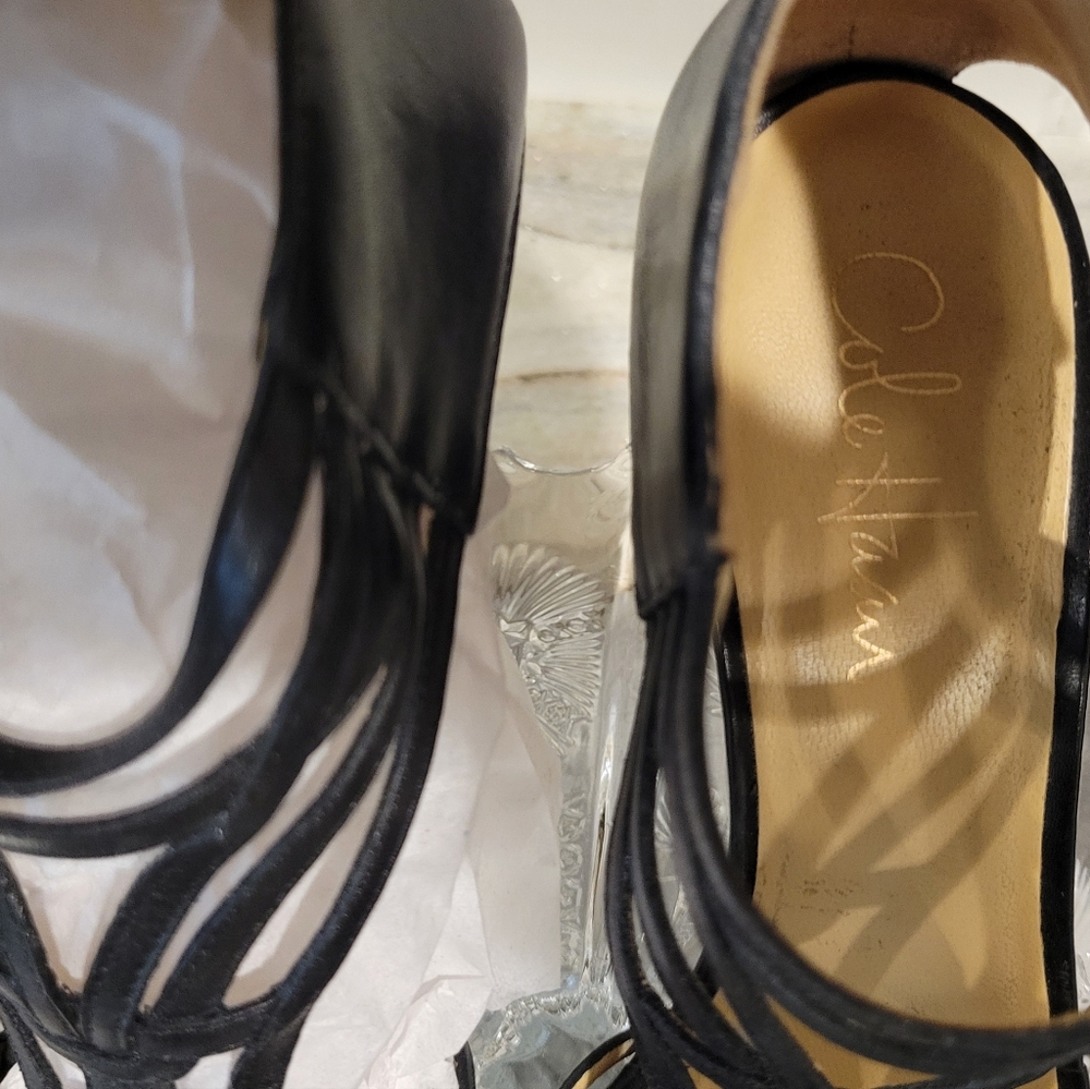 Cole Haan Black Dress Shoes - Picture 10 of 13